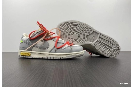 6 Lot O-W DM1602-110 Dunk Low Nike 0809
